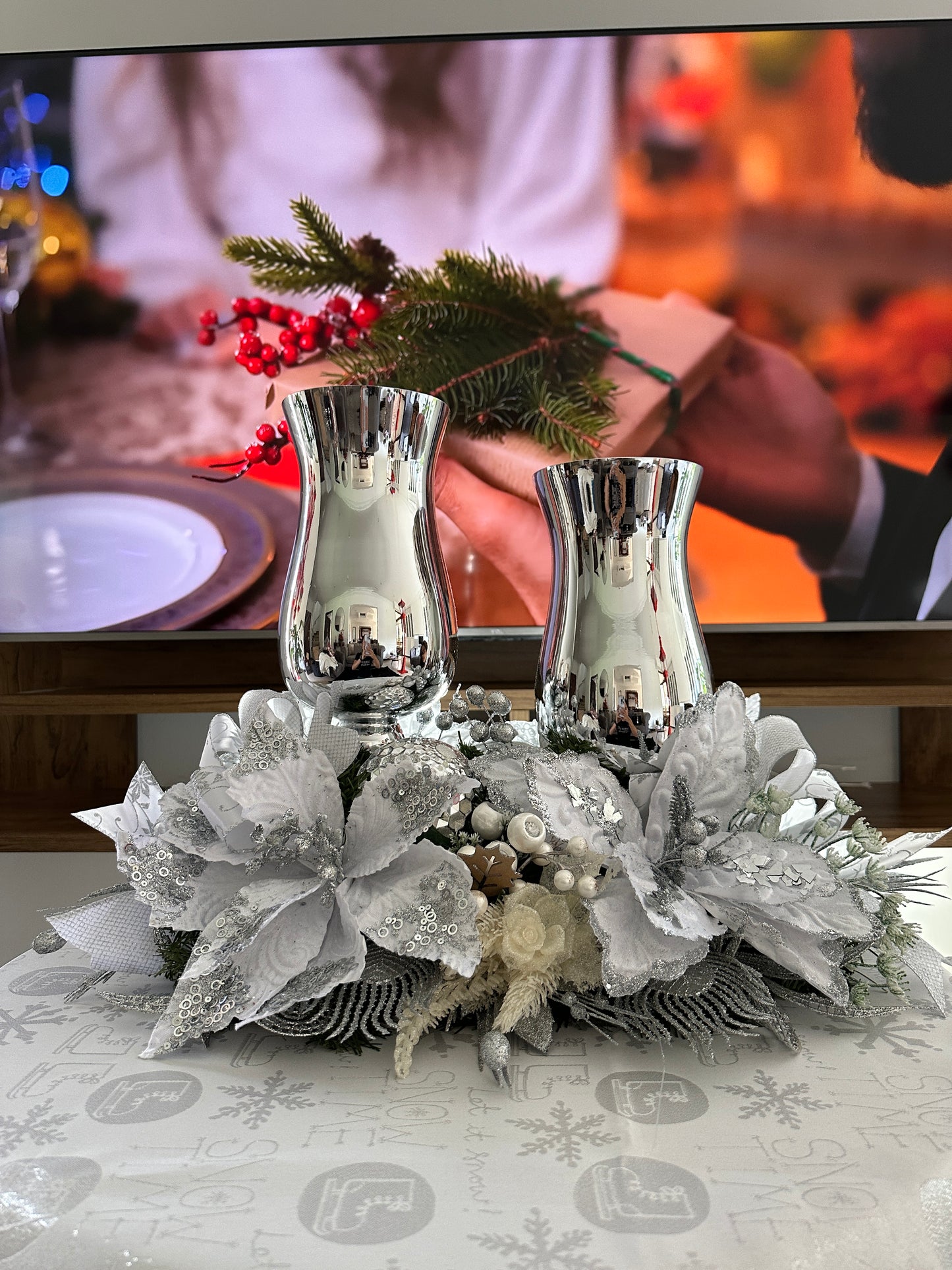 Centro de mesa dos copas