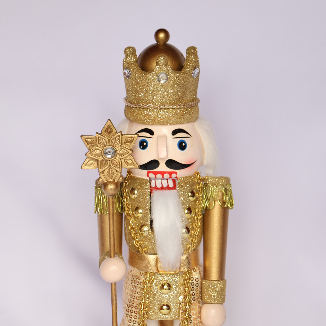 Cascanueces 36cm Dorado