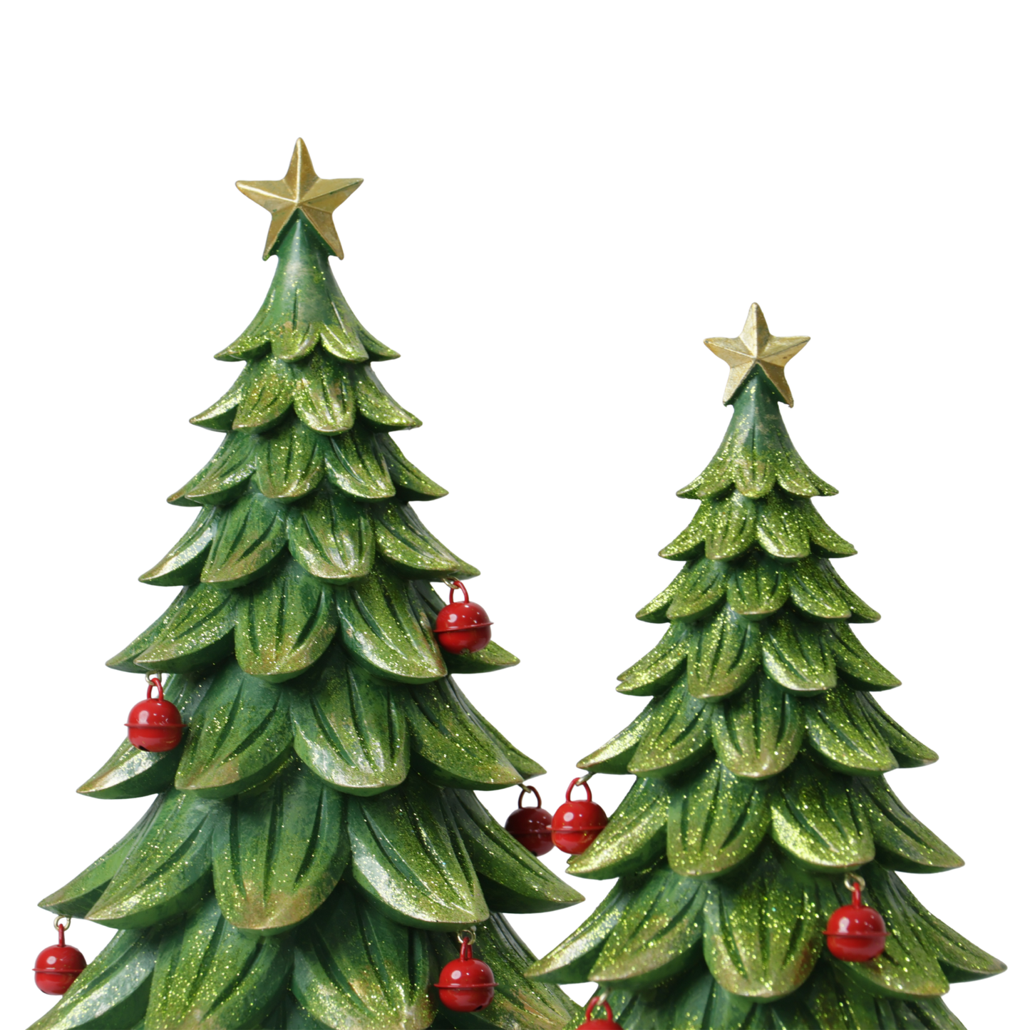 Árbol Decorativo con Campanas en Resina