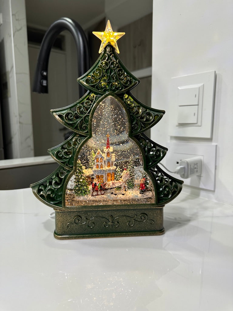 Árbol con villa