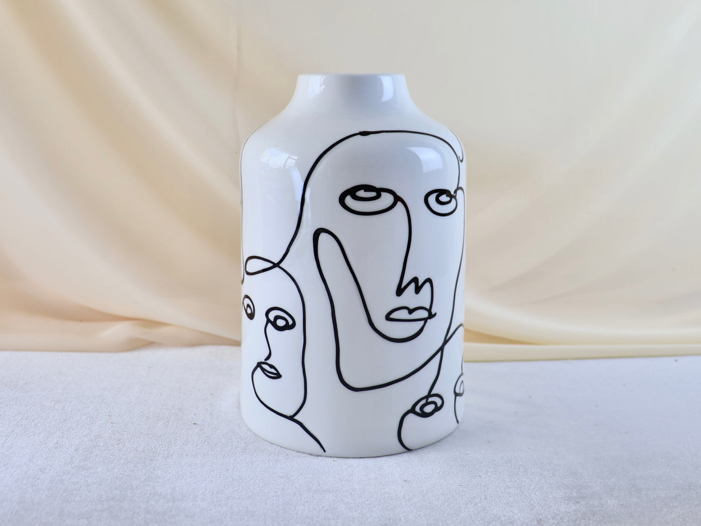 Jarrón Abstract Face