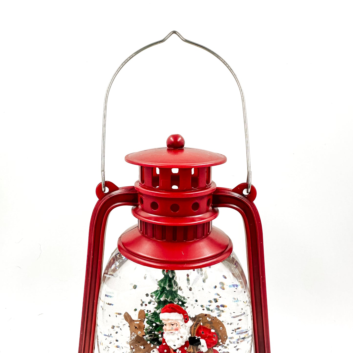 Papá Noel y Bambi Rojo