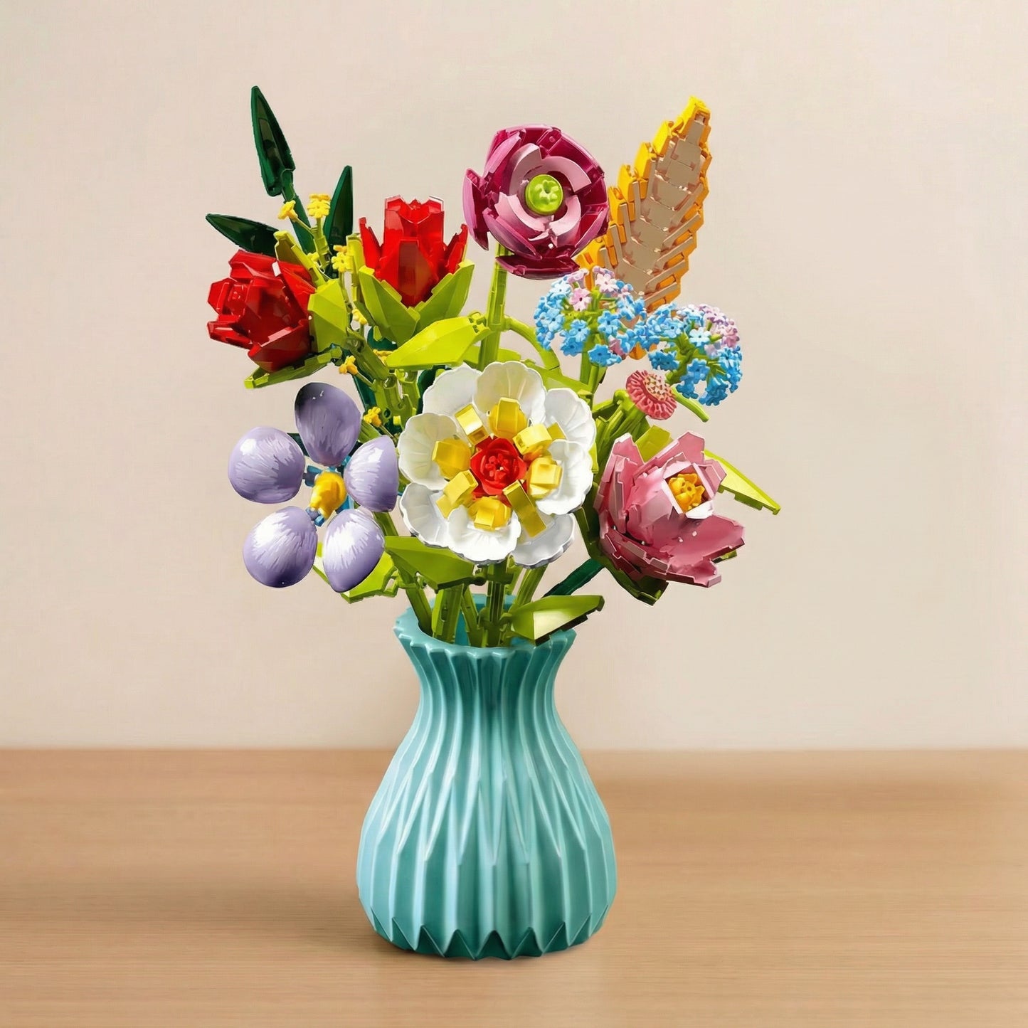 109-7 Ramo de Flores con Jarrón