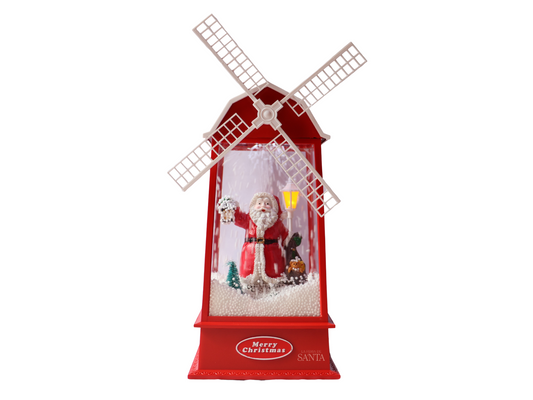 Farol Molino con Nieve Artificial