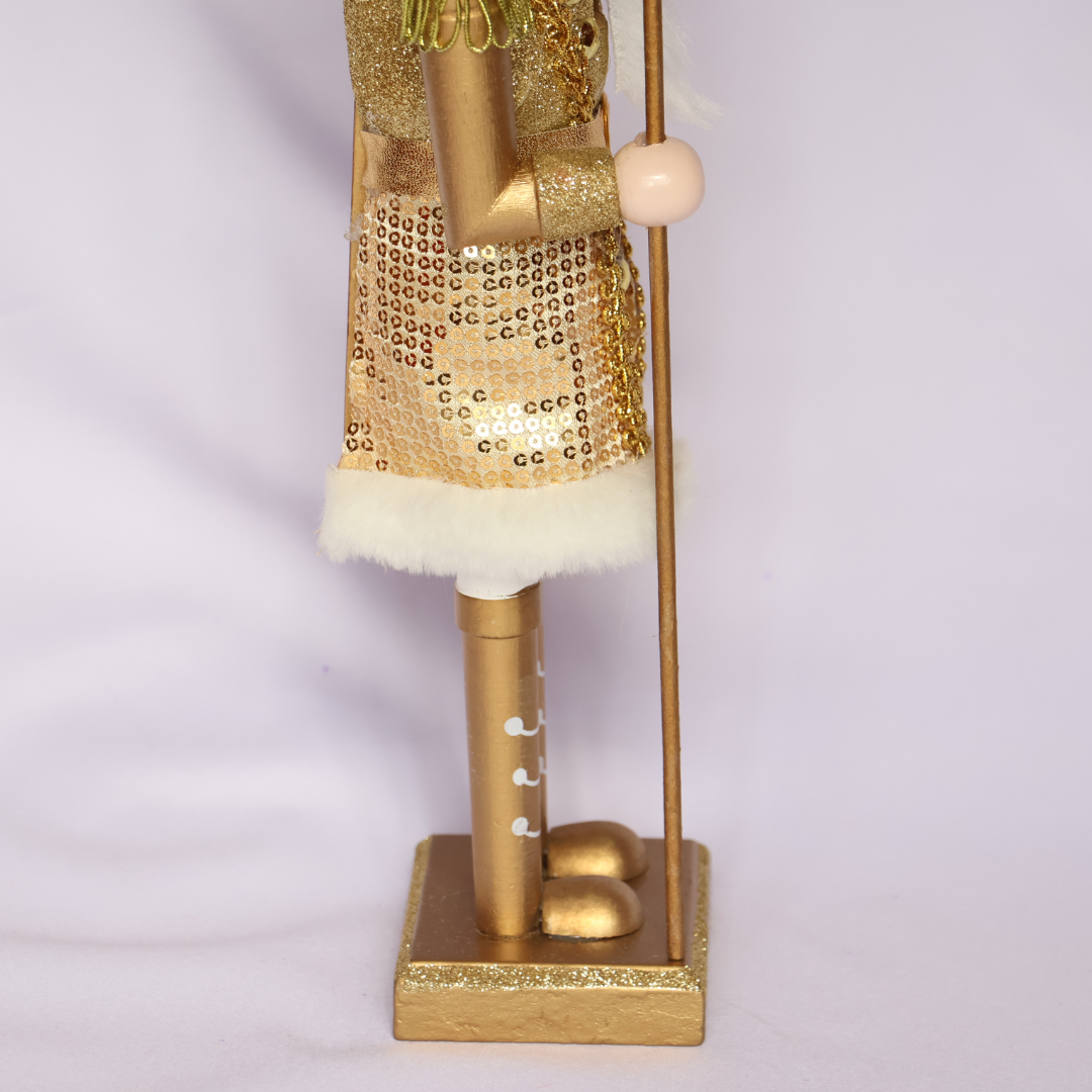 Cascanueces 36cm Dorado