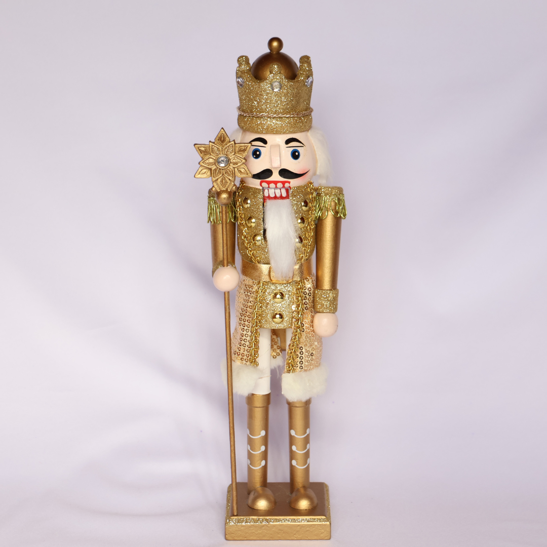 Cascanueces 36cm Dorado