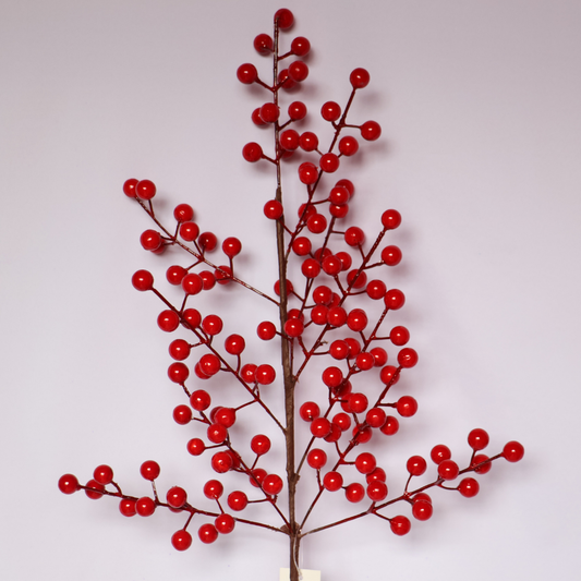 Rama 72cm con 12 Ramitos Cereza - Cherry