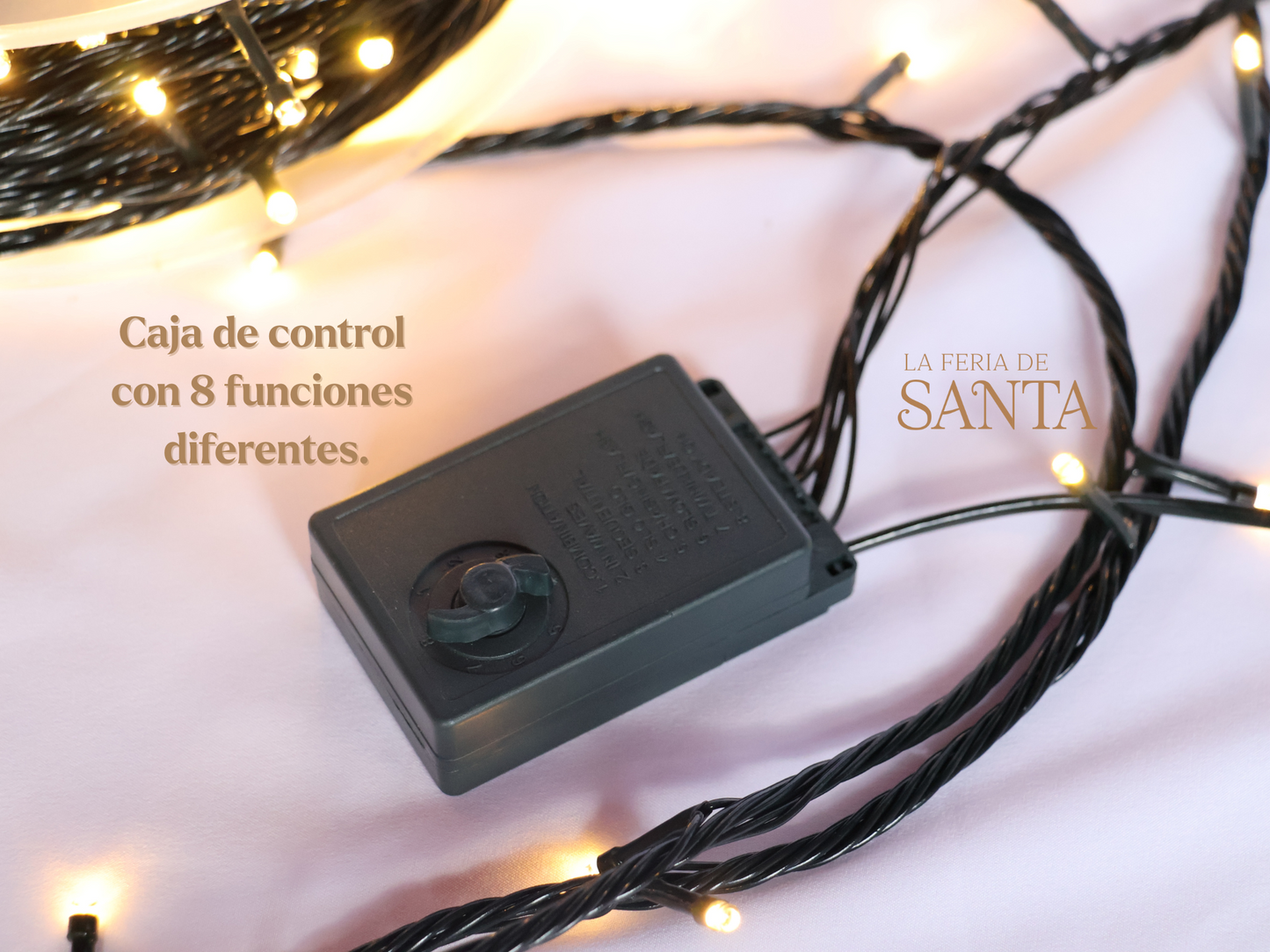 Extensión de 1.000 Luces LED con Carrete – 100 Metros