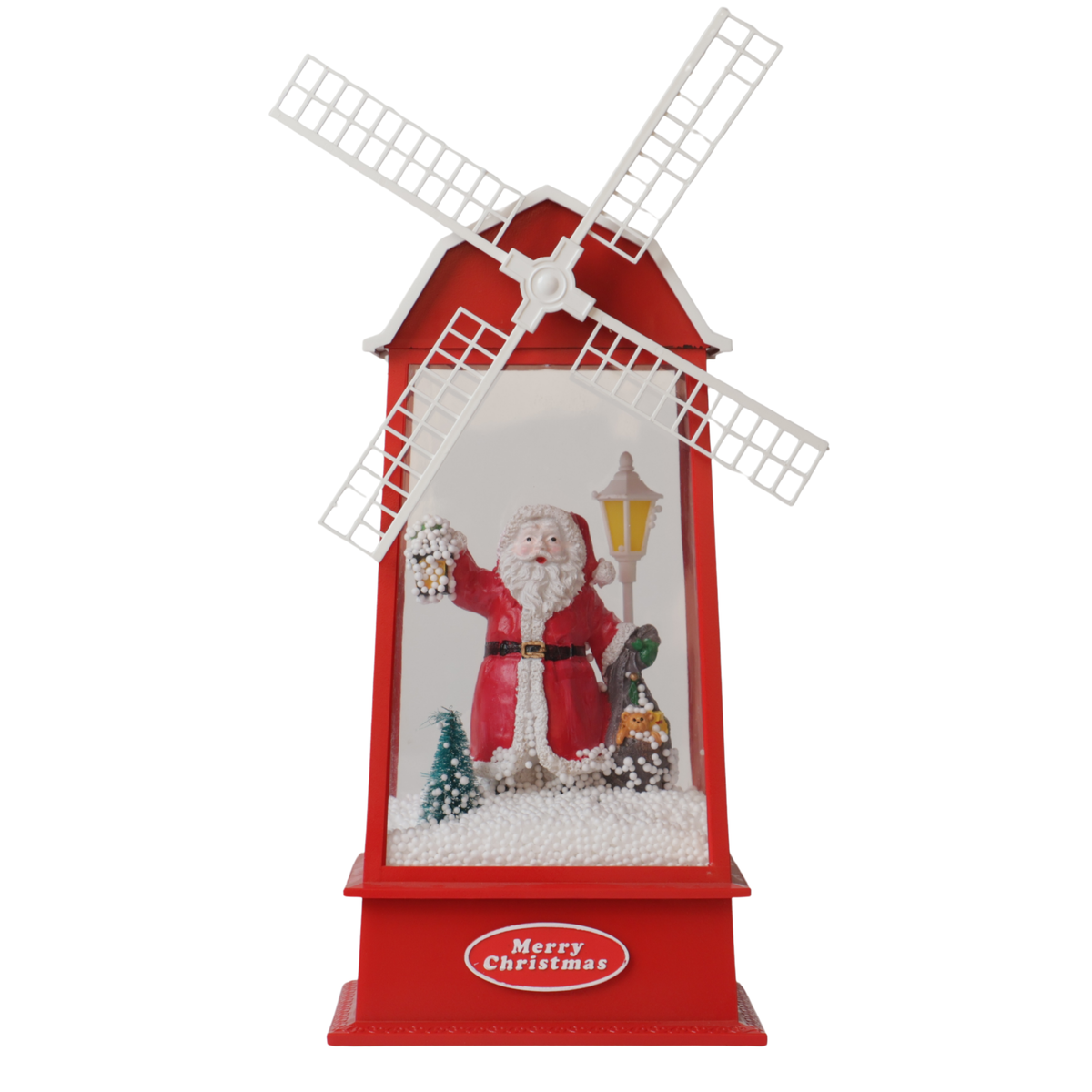 Farol Molino con Nieve Artificial