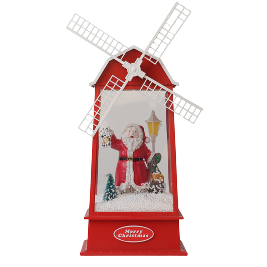 Farol Molino con Nieve Artificial