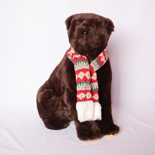 Oso Sentado — 38 × 32 × 26 cm