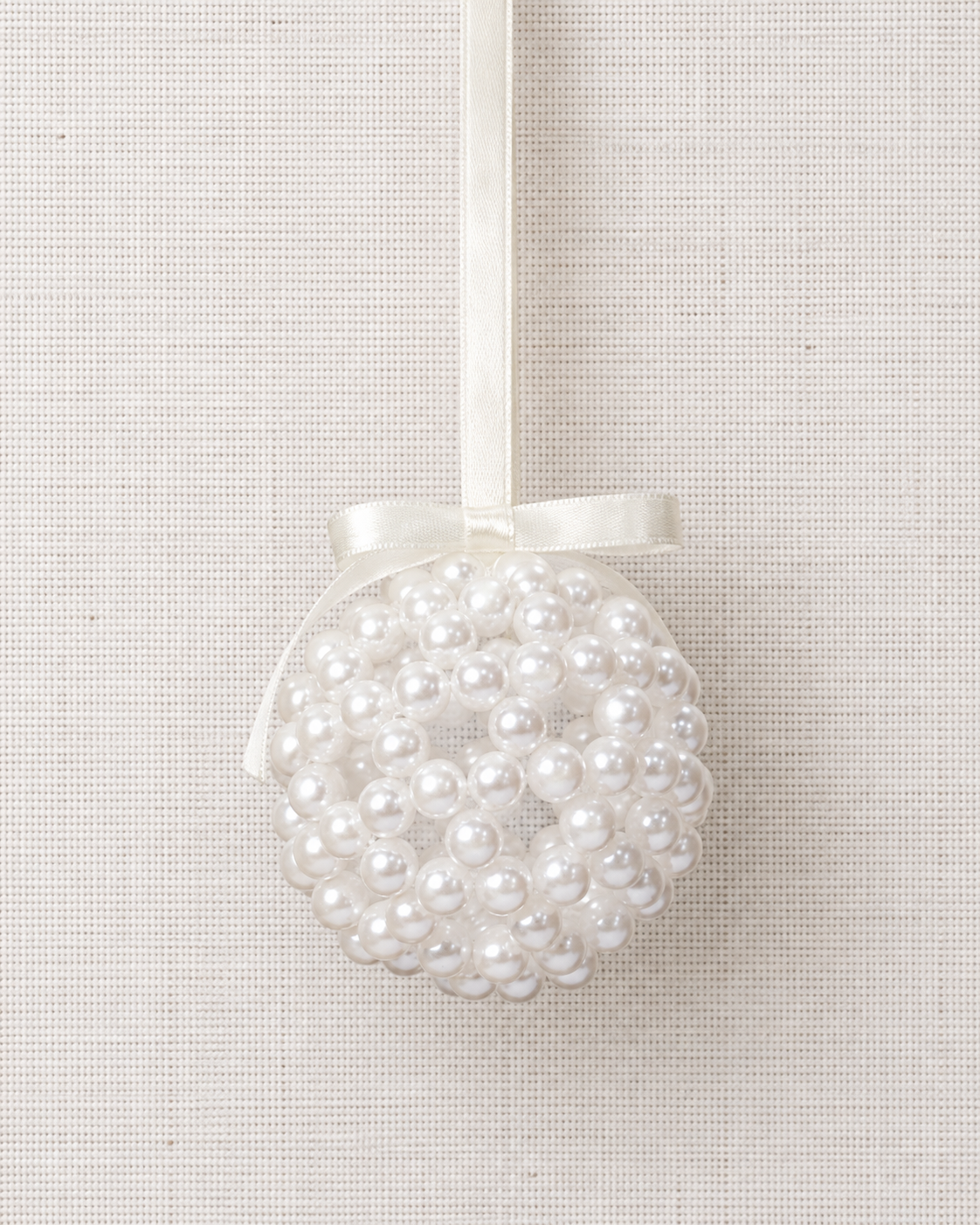 Set de Esferas Perla — Blanca 6cm