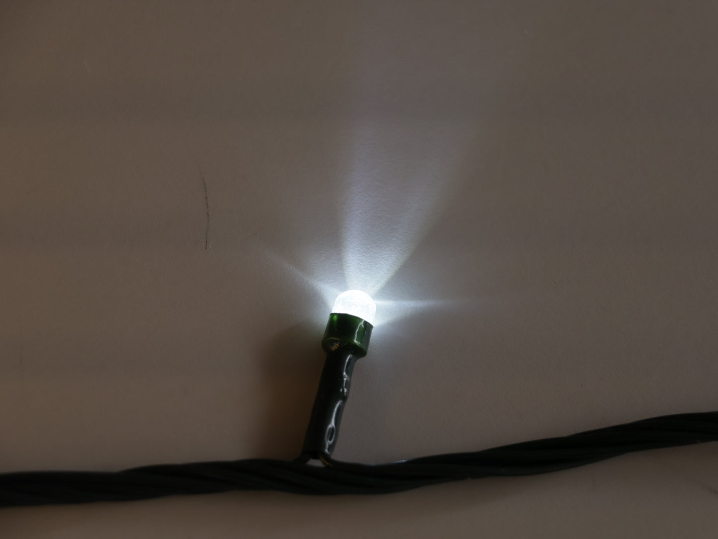 Extensión de 500 Luces LED Burbuja con Carrete – 50 Metros