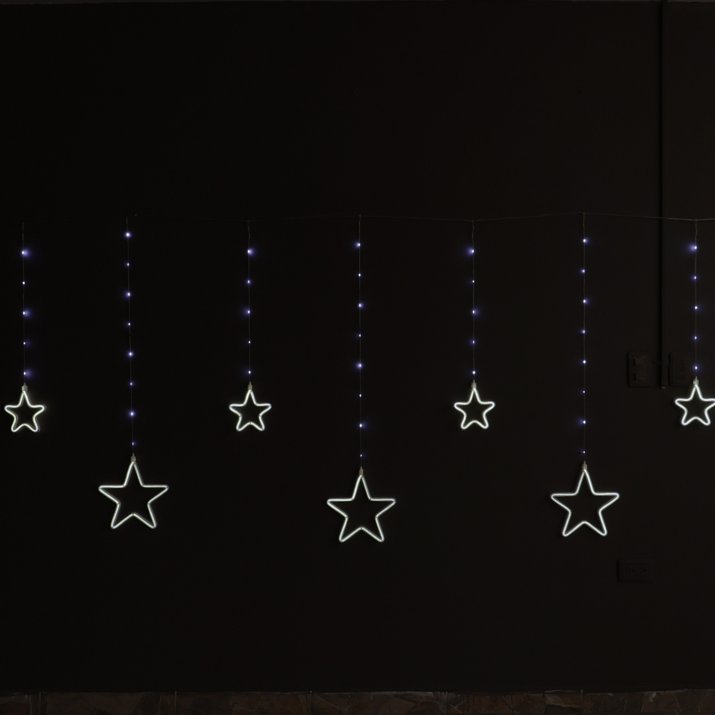 Cascada LED Estrellas – 480 Luces