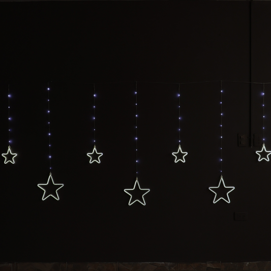 Cascada LED Estrellas – 480 Luces