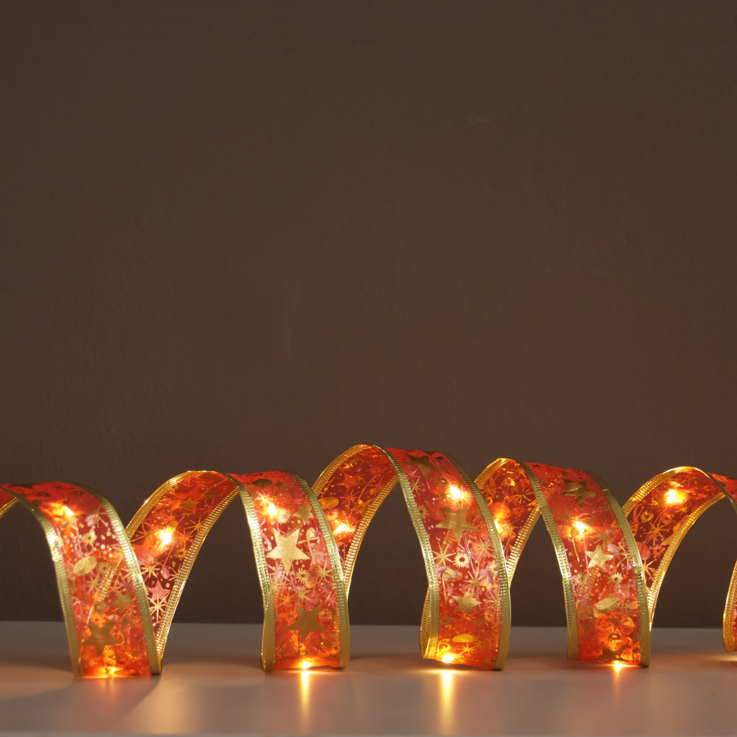 Cinta LED Roja Cálida – 30 Luces