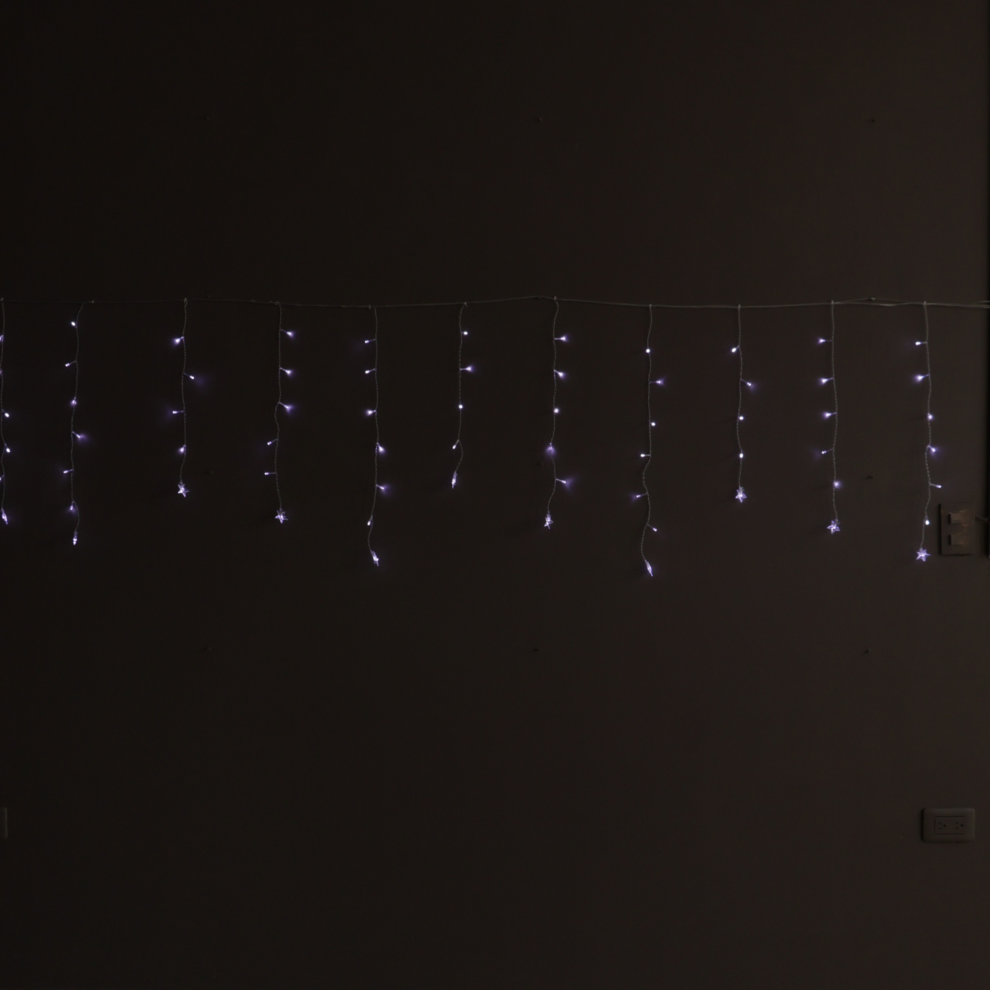 Cortina LED Estrellas – 92 Luces