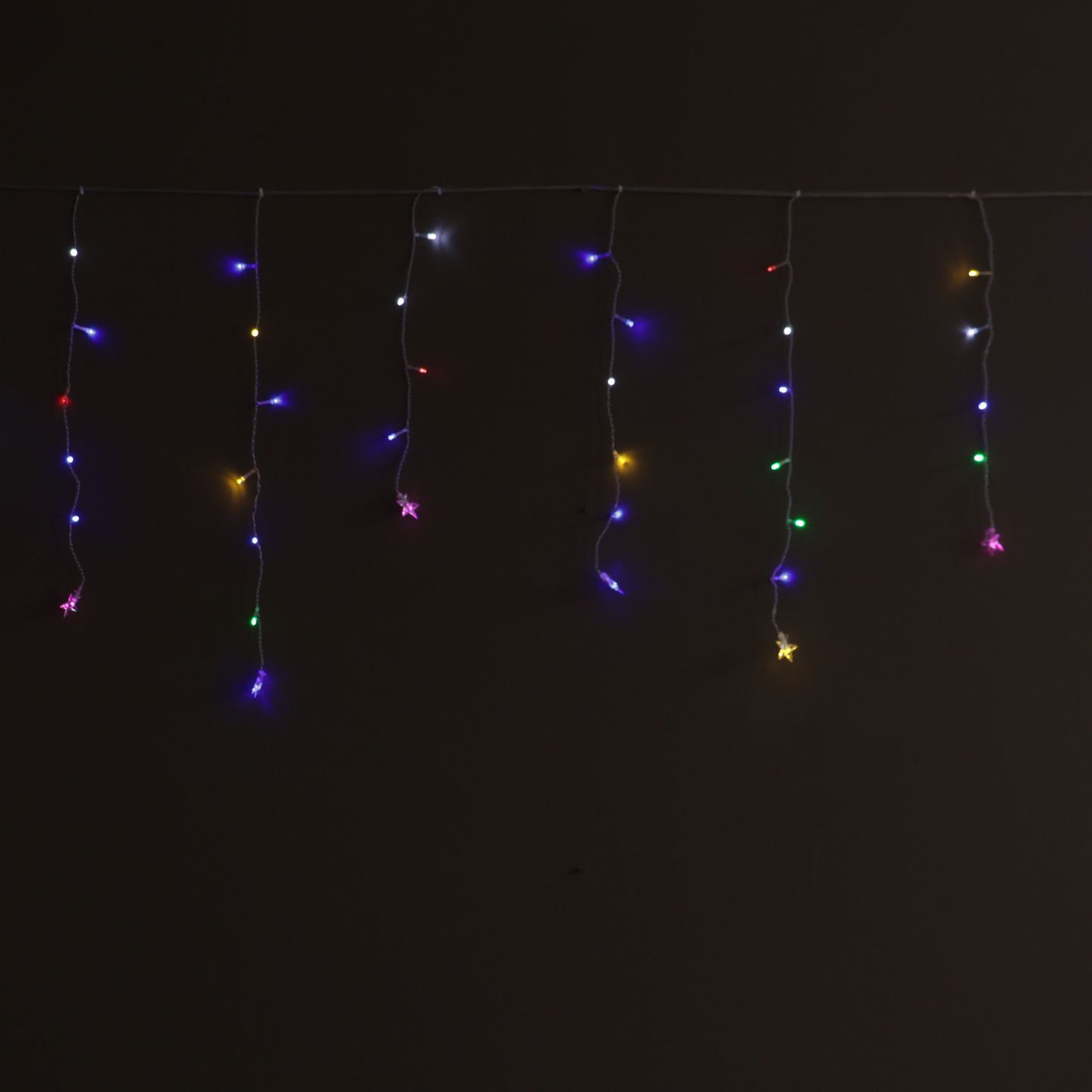 Cortina LED Estrellas – 92 Luces