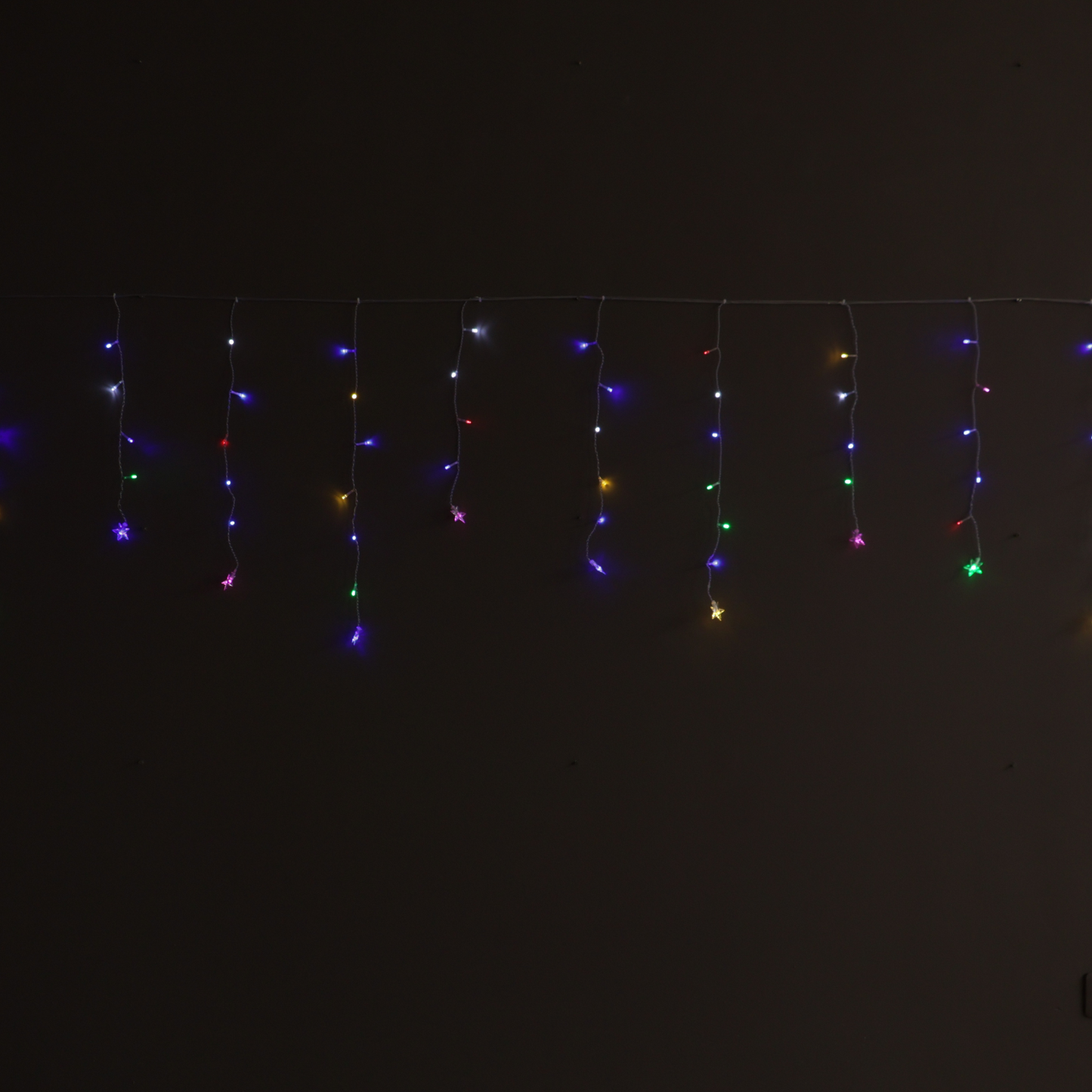 Cortina LED Estrellas – 92 Luces